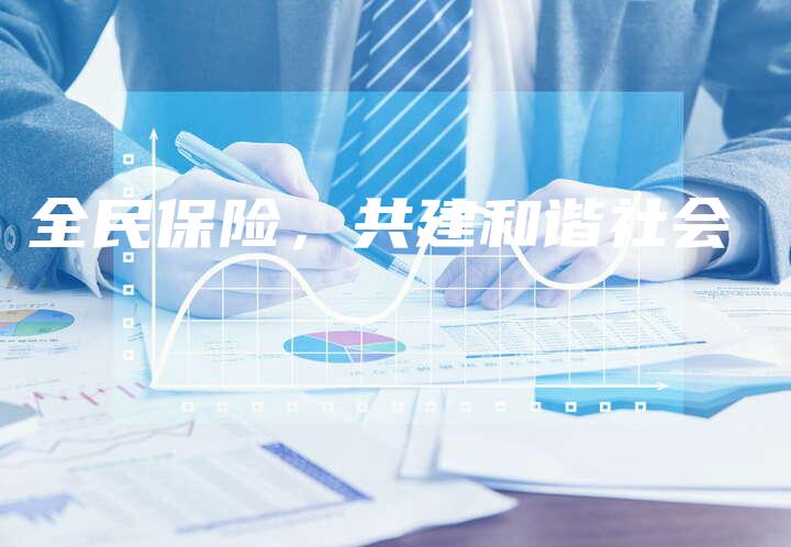 全民保险，共建和谐社会