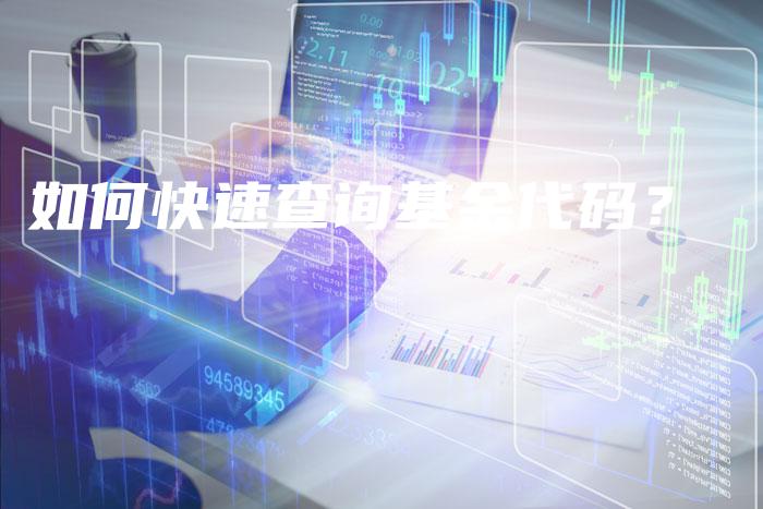 如何快速查询基金代码？